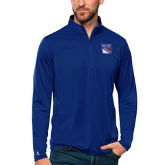 New York Rangers Antigua Tribute Quarter-Zip Pullover Top -  NHL Pullover