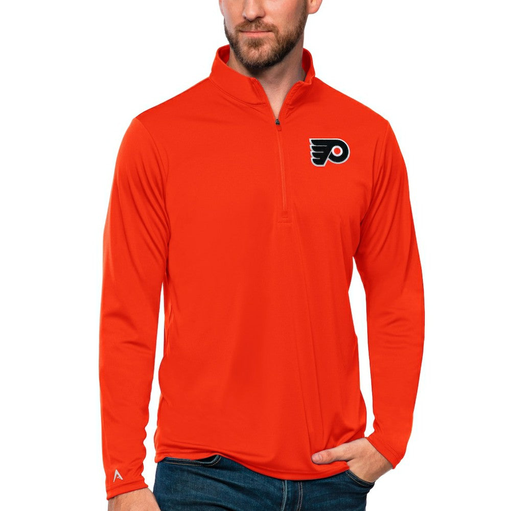 Philadelphia Flyers Antigua Tribute Quarter-Zip Pullover Top -  NHL Pullover