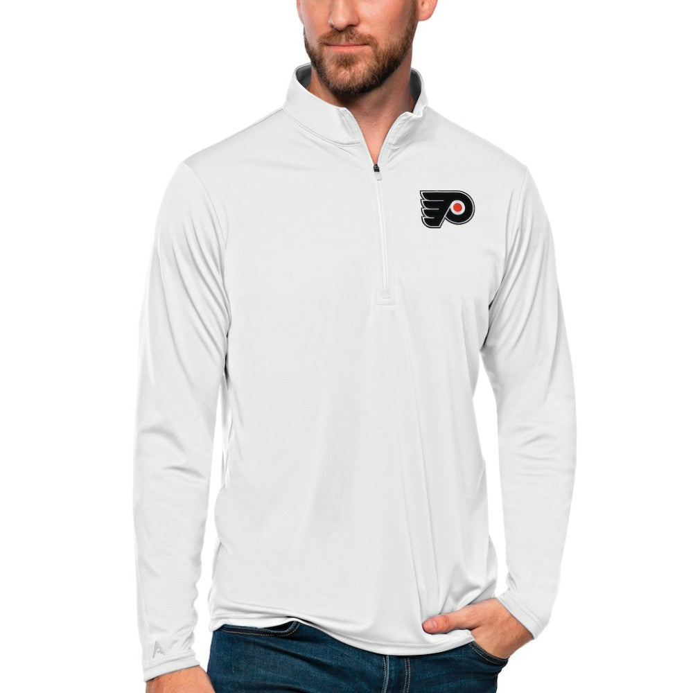 Philadelphia Flyers Antigua Tribute Quarter-Zip Pullover Top -  NHL Pullover