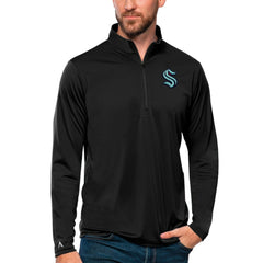 Seattle Kraken Antigua Tribute Quarter-Zip Pullover Top -  NHL Pullover