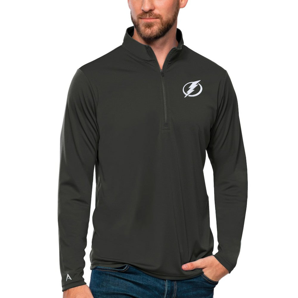 Tampa Bay Lightning Antigua Tribute Quarter-Zip Pullover Top -  NHL Pullover