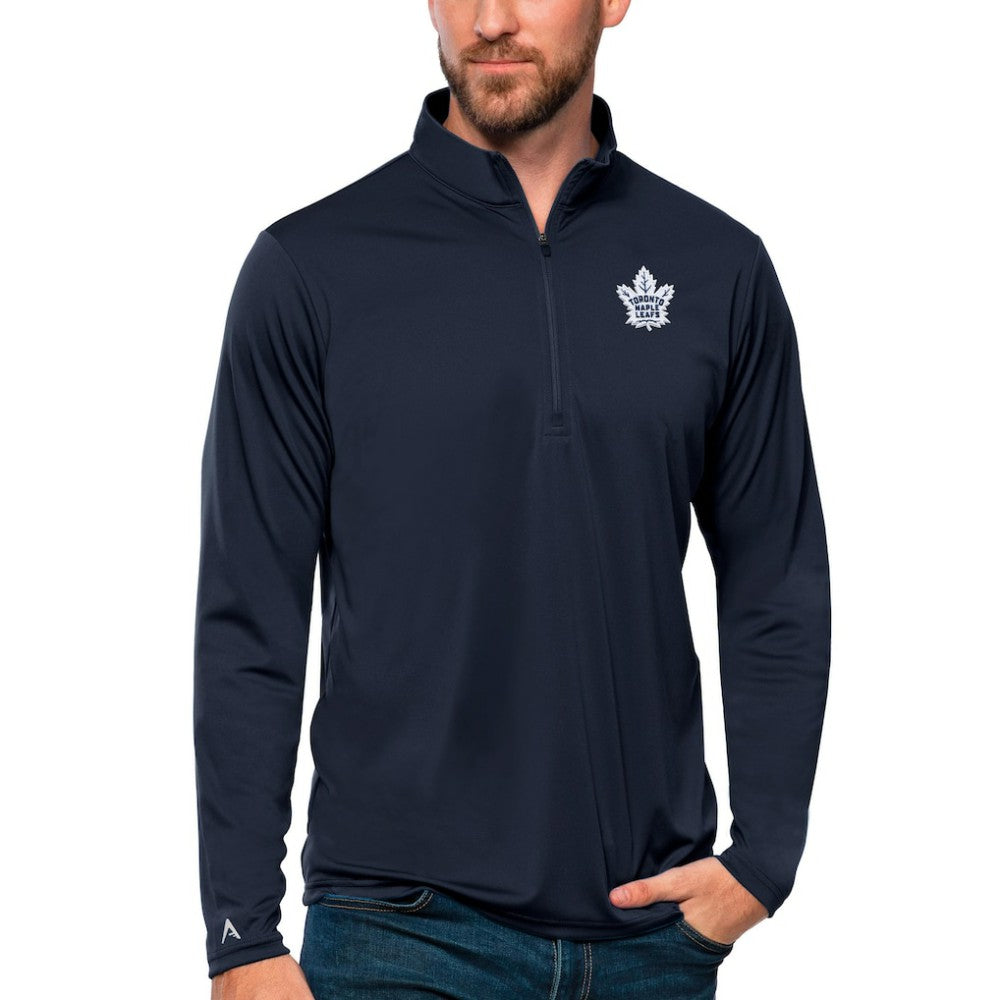 Toronto Maple Leafs Antigua Tribute Quarter-Zip Pullover Top -  NHL Pullover