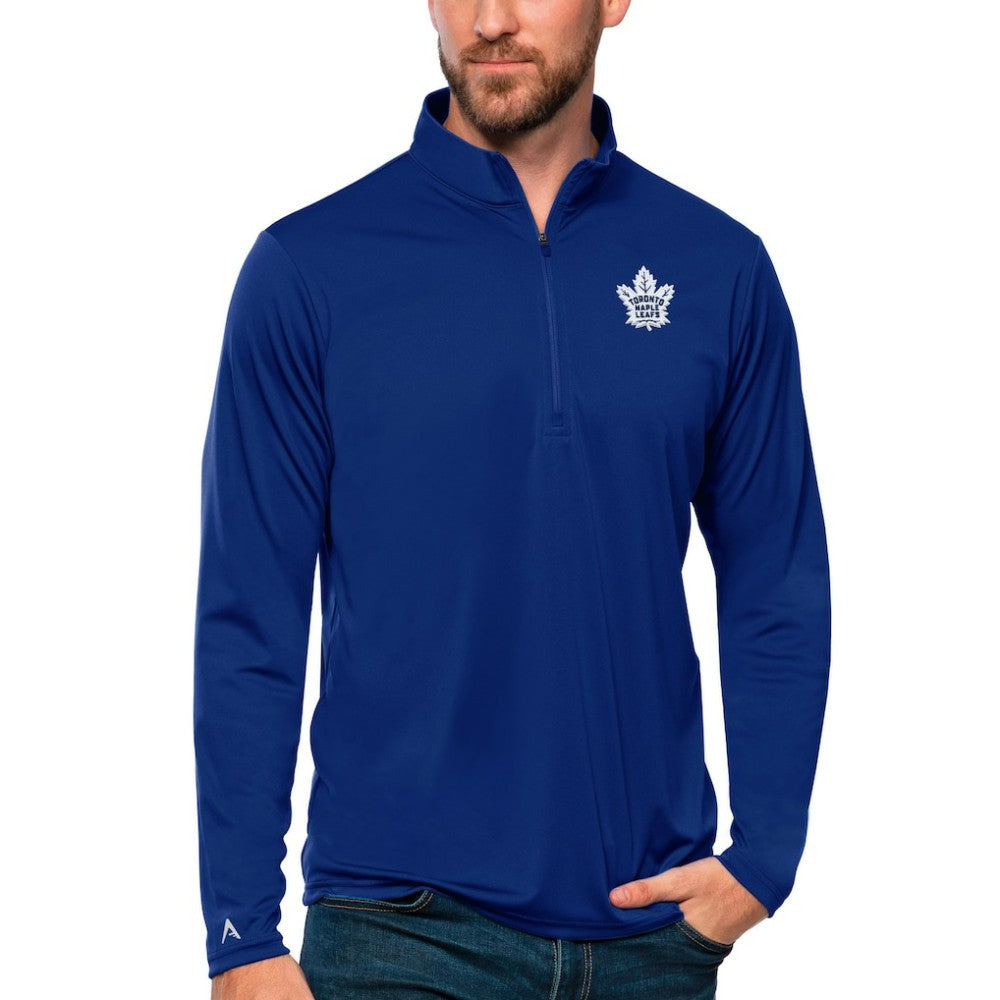 Toronto Maple Leafs Antigua Tribute Quarter-Zip Pullover Top -  NHL Pullover