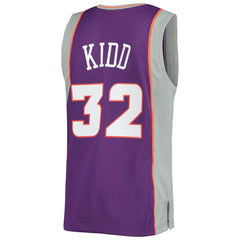 Purple Jason Kidd Phoenix Suns Big & Tall Hardwood Classics 2000/01 Swingman Jersey | NBA