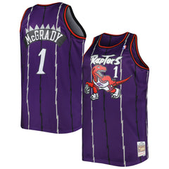 Purple Tracy McGrady Toronto Raptors Big & Tall Hardwood Classics 1998/99 Swingman Jersey | NBA