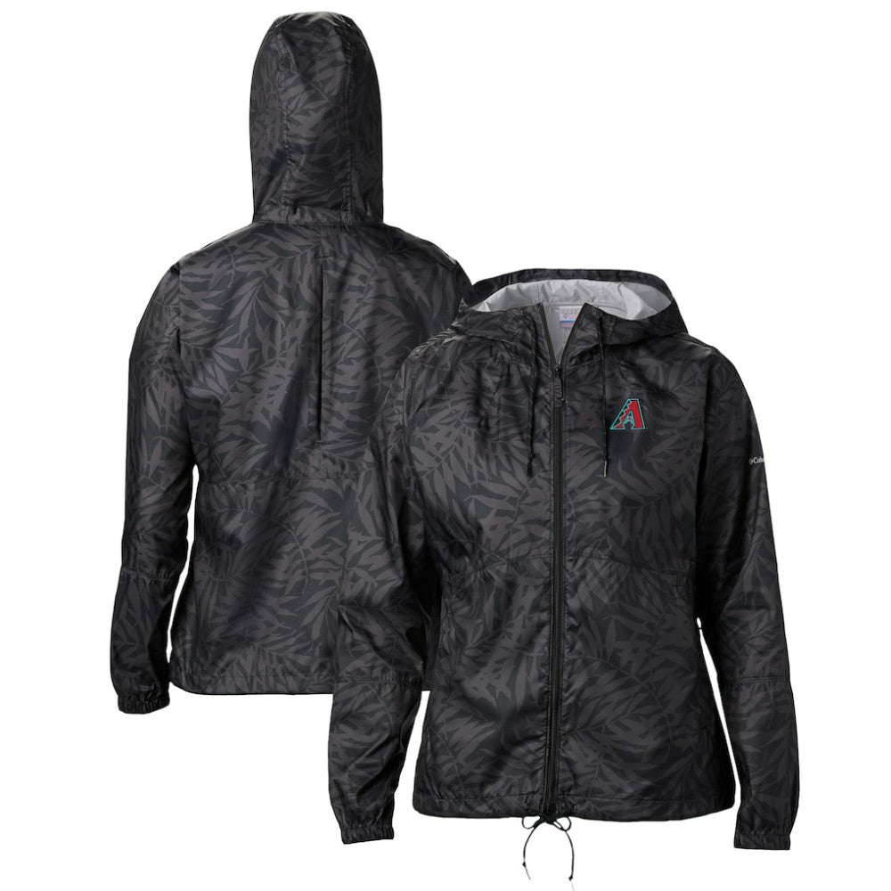 Arizona Diamondbacks Columbia Women's Flash Forward Full-Zip Windbreaker Jacket - MLB Jackets