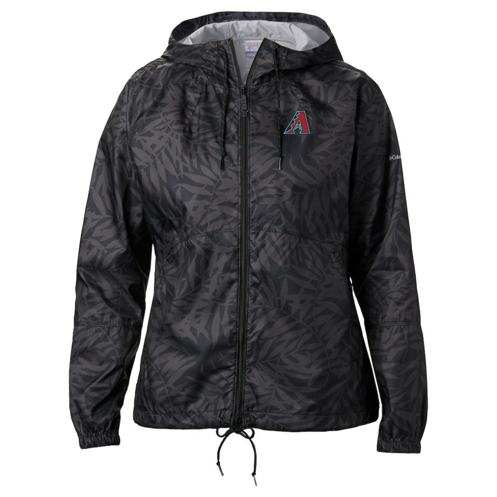Arizona Diamondbacks Columbia Women's Flash Forward Full-Zip Windbreaker Jacket - MLB Jackets