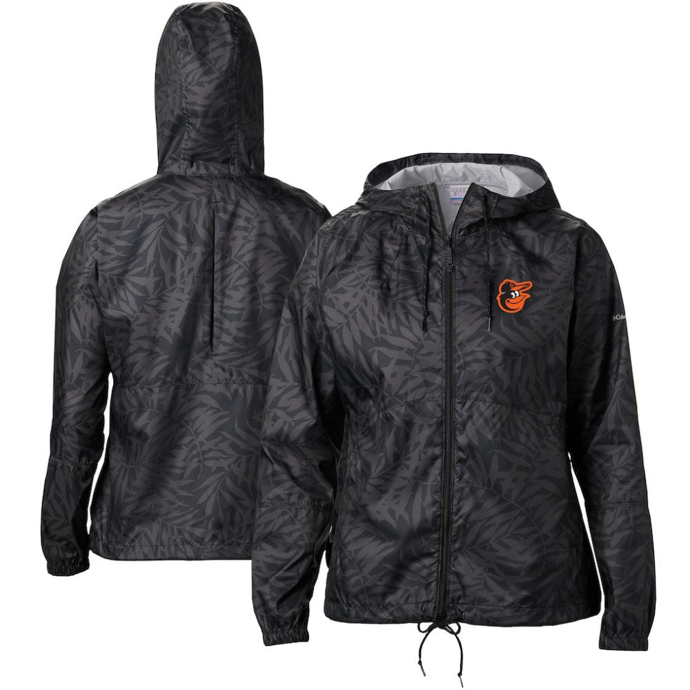 Baltimore Orioles Columbia Women's Flash Forward Full-Zip Windbreaker Jacket - MLB Jackets