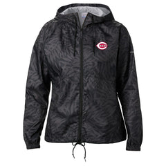 Cincinnati Reds Columbia Women's Flash Forward Full-Zip Windbreaker Jacket - MLB Jackets