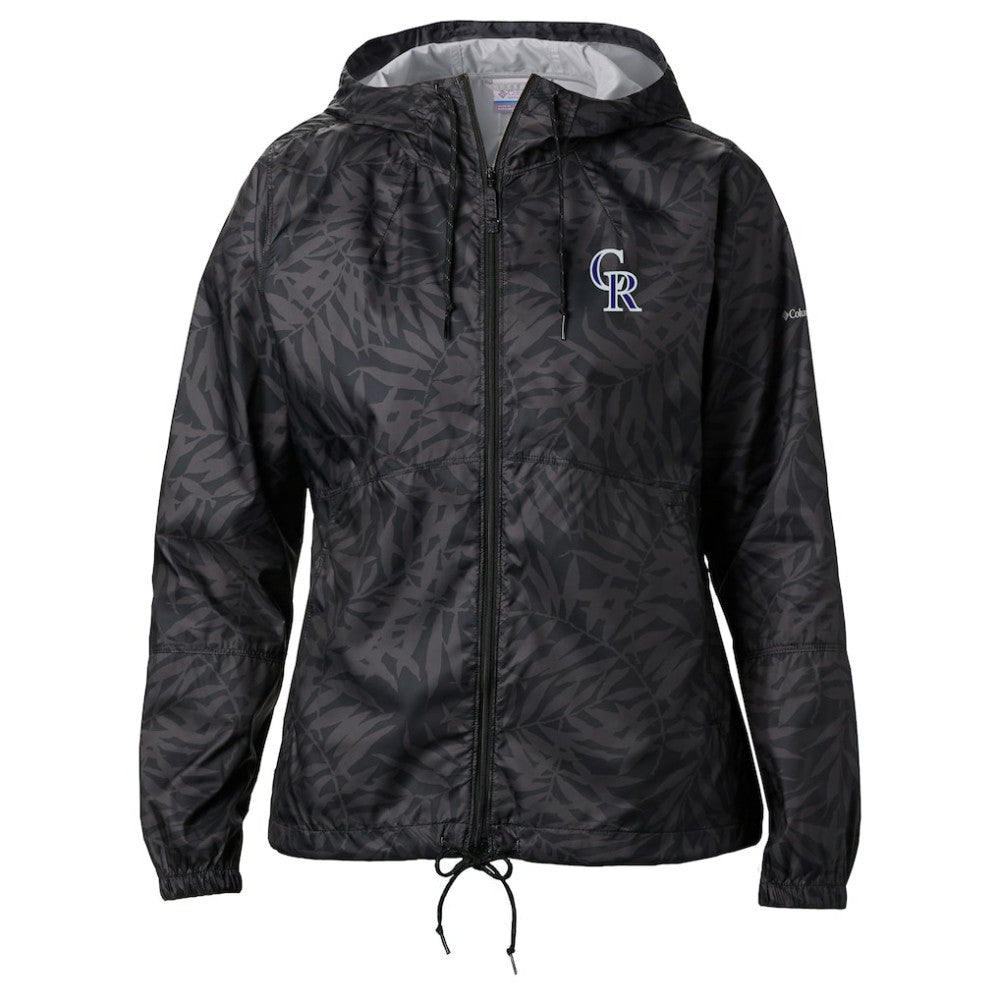 Colorado Rockies Columbia Women's Flash Forward Full-Zip Windbreaker Jacket - MLB Jackets