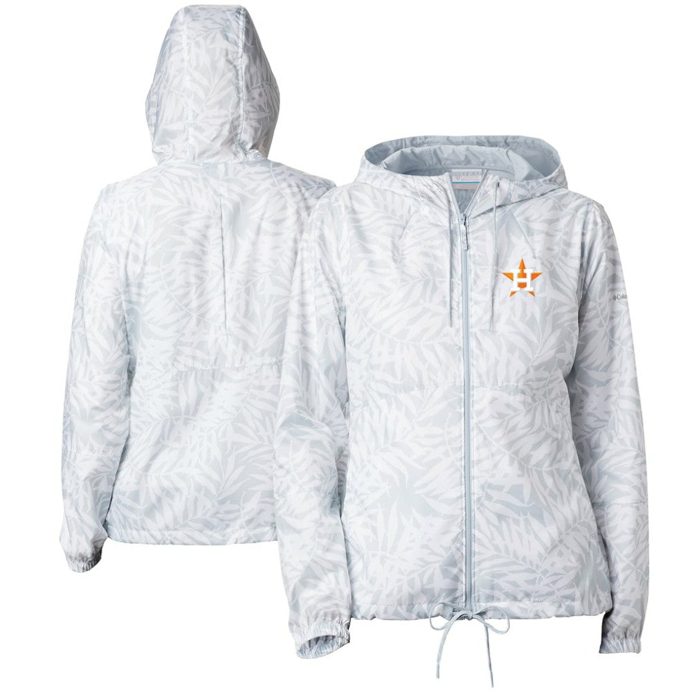 Houston Astros Columbia Women's Flash Forward Full-Zip Windbreaker Jacket - MLB Jackets