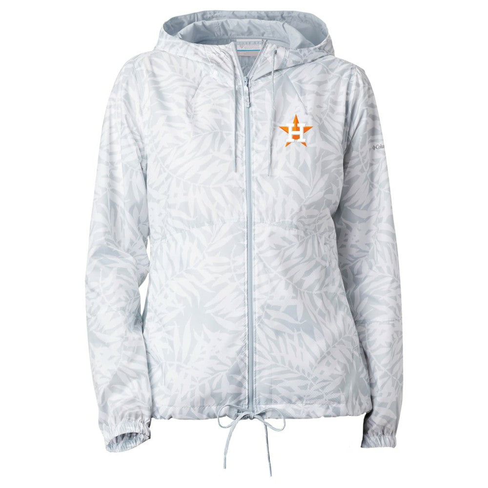 Houston Astros Columbia Women's Flash Forward Full-Zip Windbreaker Jacket - MLB Jackets