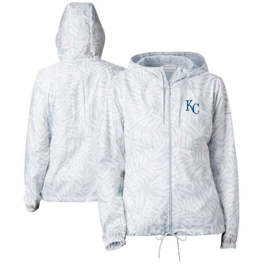 Kansas City Royals Columbia Women's Flash Forward Full-Zip Windbreaker Jacket - MLB Jackets