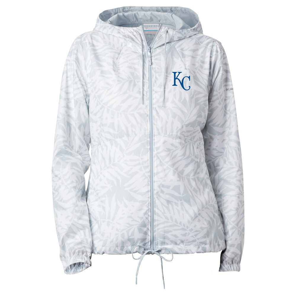 Kansas City Royals Columbia Women's Flash Forward Full-Zip Windbreaker Jacket - MLB Jackets