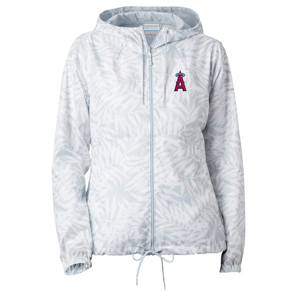 Los Angeles Angels Columbia Women's Flash Forward Full-Zip Windbreaker Jacket - MLB Jackets