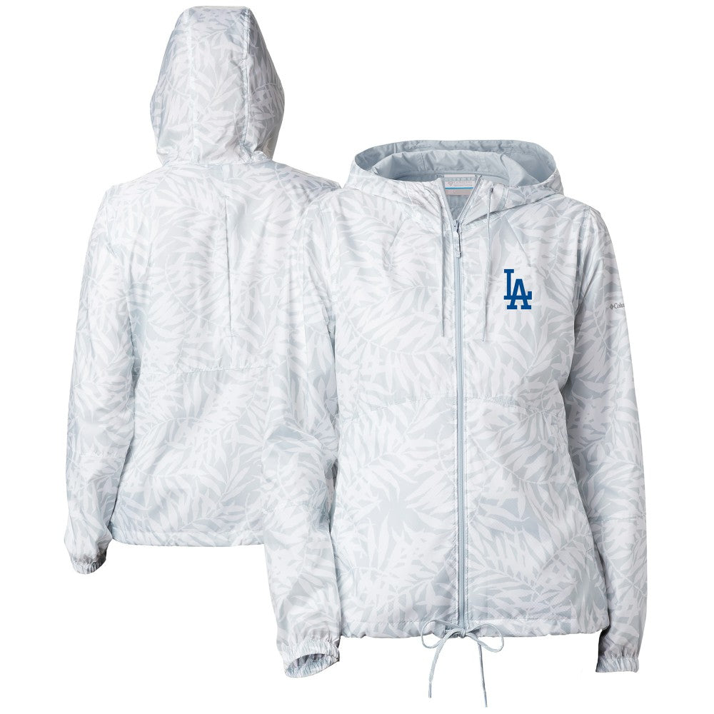 Los Angeles Dodgers Columbia Women's Flash Forward Full-Zip Windbreaker Jacket - MLB Jackets