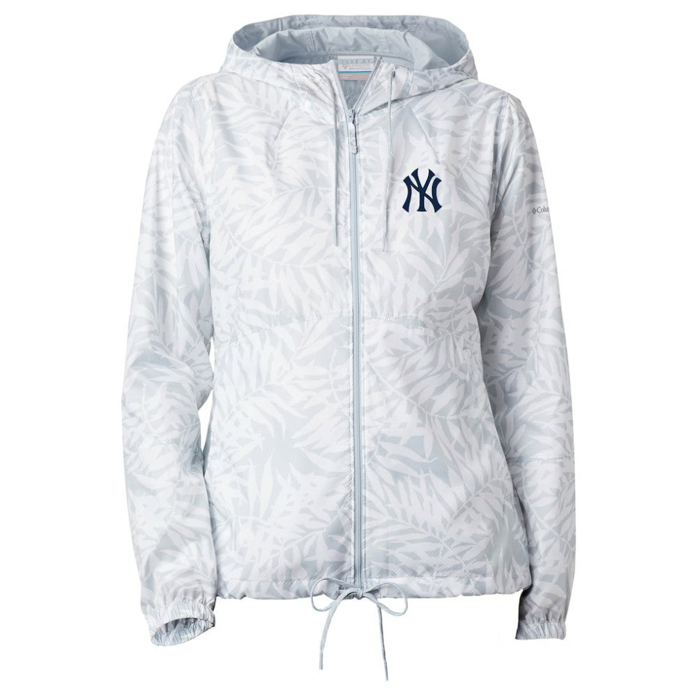 New York Yankees Columbia Women's Flash Forward Full-Zip Windbreaker Jacket - MLB Jackets