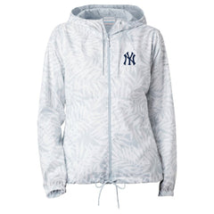 New York Yankees Columbia Women's Flash Forward Full-Zip Windbreaker Jacket - MLB Jackets