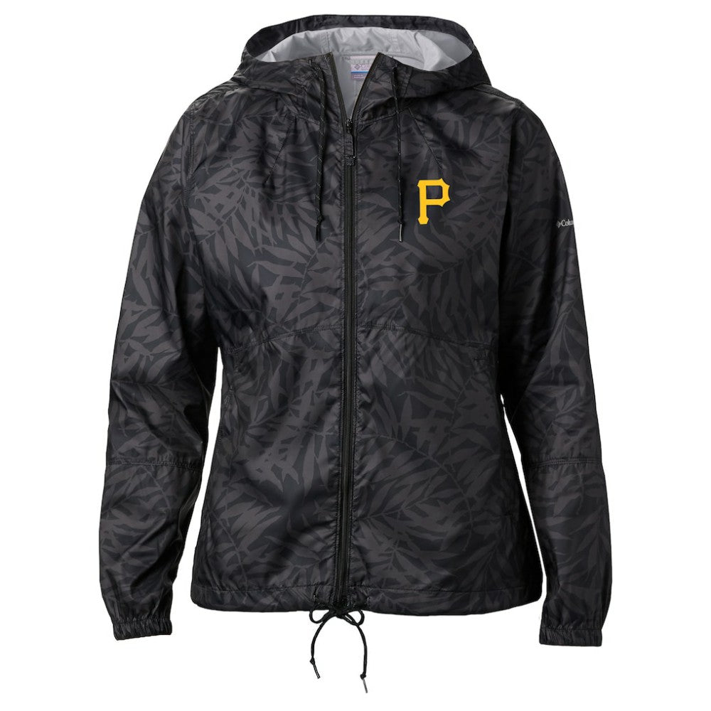 Pittsburgh Pirates Columbia Women's Team Flash Forward Full-Zip Windbreaker Jacket - MLB Jackets