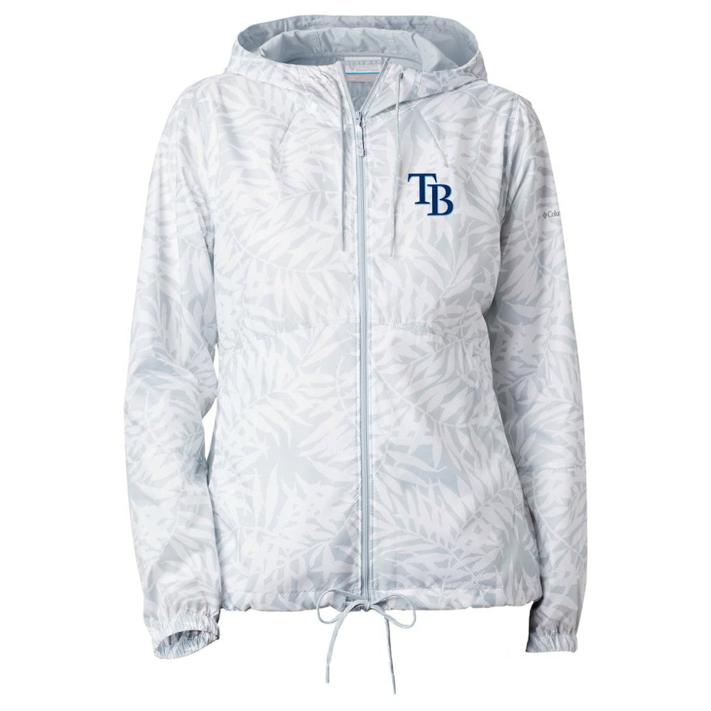 Tampa Bay Rays Columbia Women's Flash Forward Full-Zip Windbreaker Jacket - MLB Jackets