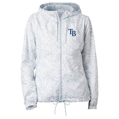 Tampa Bay Rays Columbia Women's Flash Forward Full-Zip Windbreaker Jacket - MLB Jackets