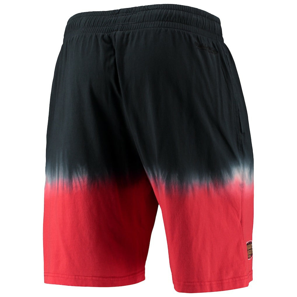 Black/Red Chicago Bulls Hardwood Classic Authentic Shorts | NBA