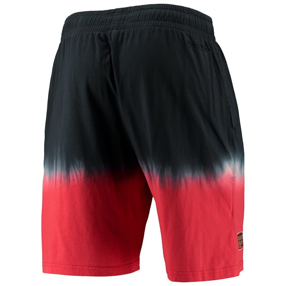 Black/Red Chicago Bulls Hardwood Classic Authentic Shorts | NBA