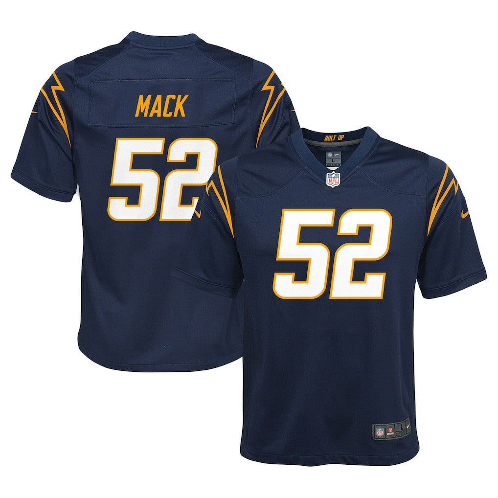 Los Angeles Chargers Khalil Mack  Youth Game Jersey | NFL Near me