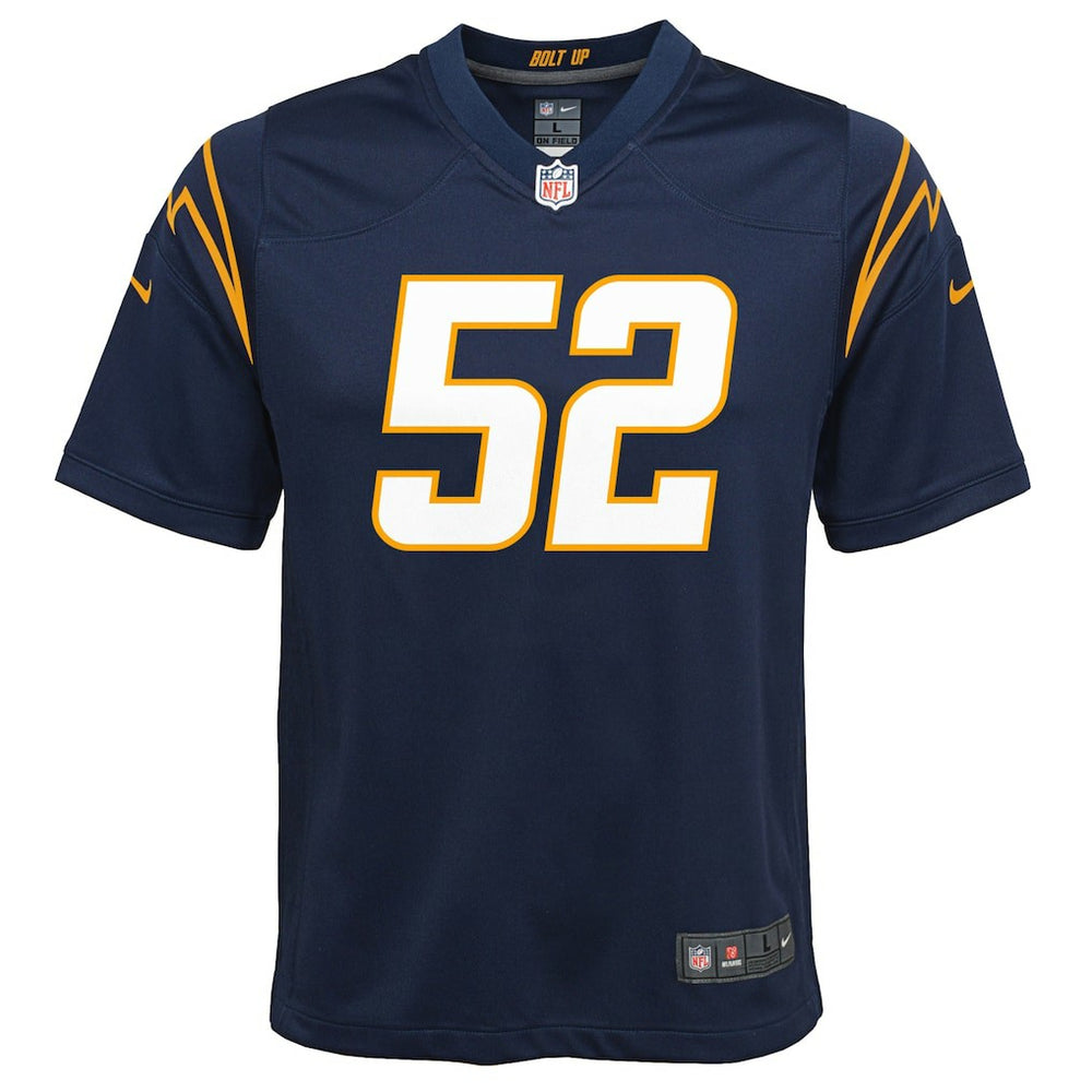 Los Angeles Chargers Khalil Mack  Youth Game Jersey | NFL Near me