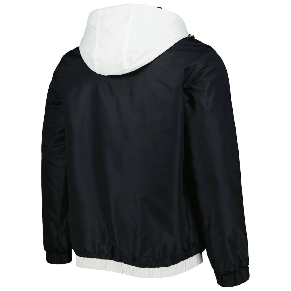 Black Brooklyn Nets Starter The Triple Double Full-Zip Hoodie Jacket | NBA