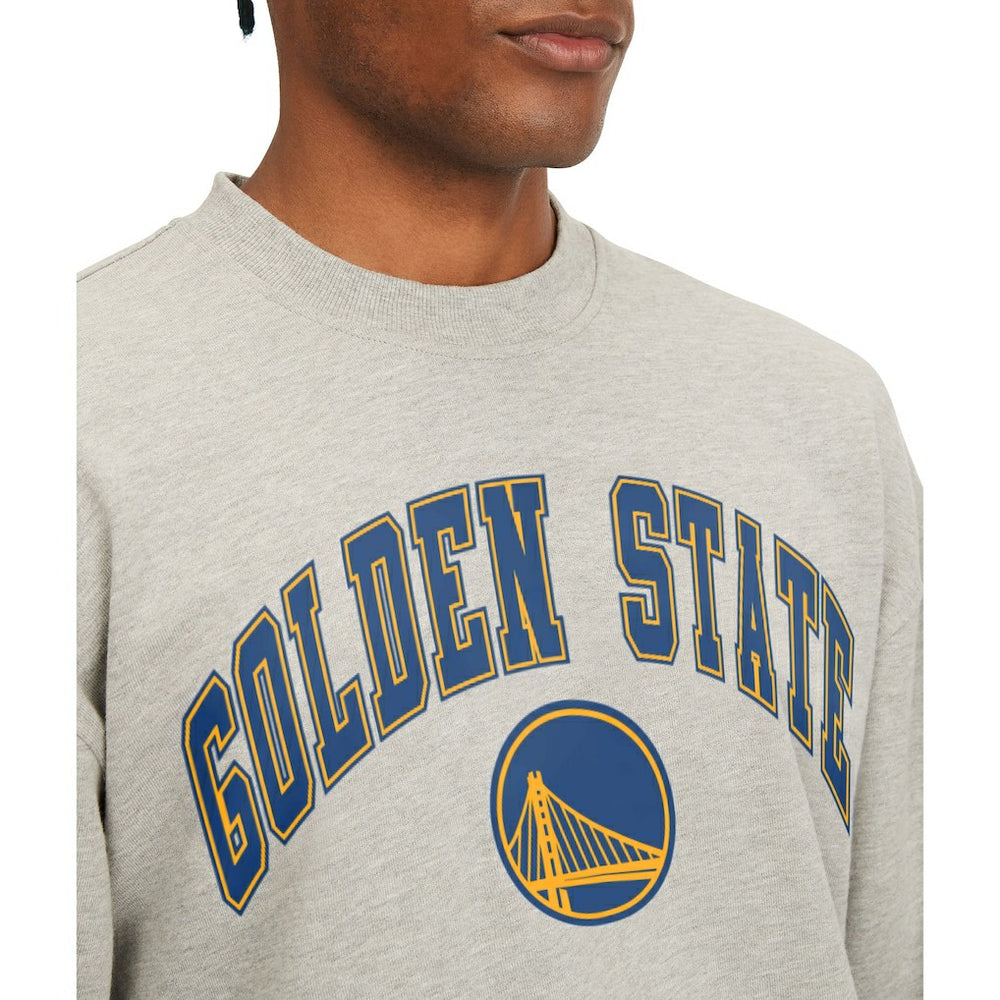 Gray Golden State Warriors Tommy Jeans James Patch Pullover Sweatshirt sale | NBA