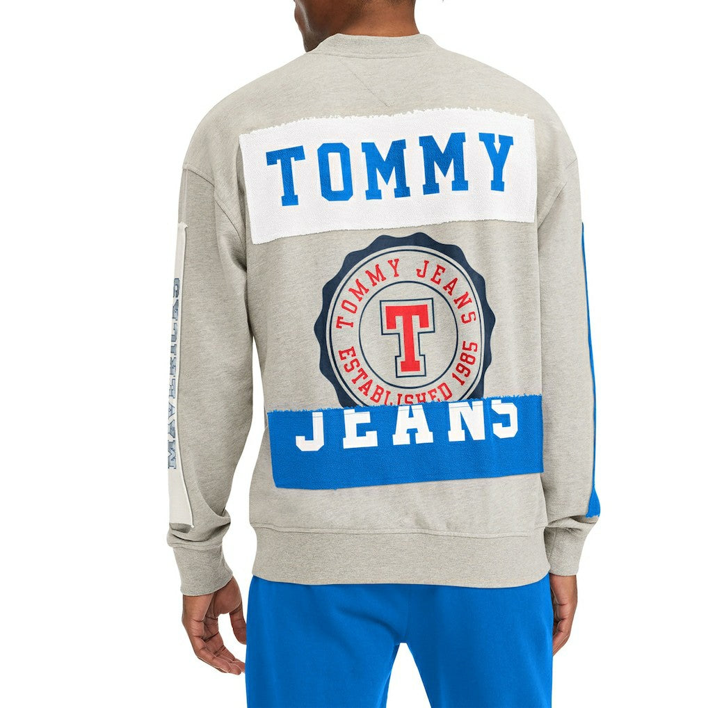 Gray Dallas Mavericks Tommy Jeans James Patch Pullover Sweatshirt sale | NBA