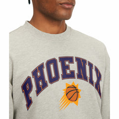 Gray Phoenix Suns Tommy Jeans James Patch Pullover Sweatshirt | NBA