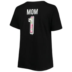 Chicago White Sox Women's Plus Size #1 Mom 2-Hit V-Neck T-Shirt - MLB T-shirts