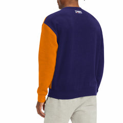 Purple/Orange Phoenix Suns Tommy Jeans Keith Split Pullover Sweatshirt | NBA