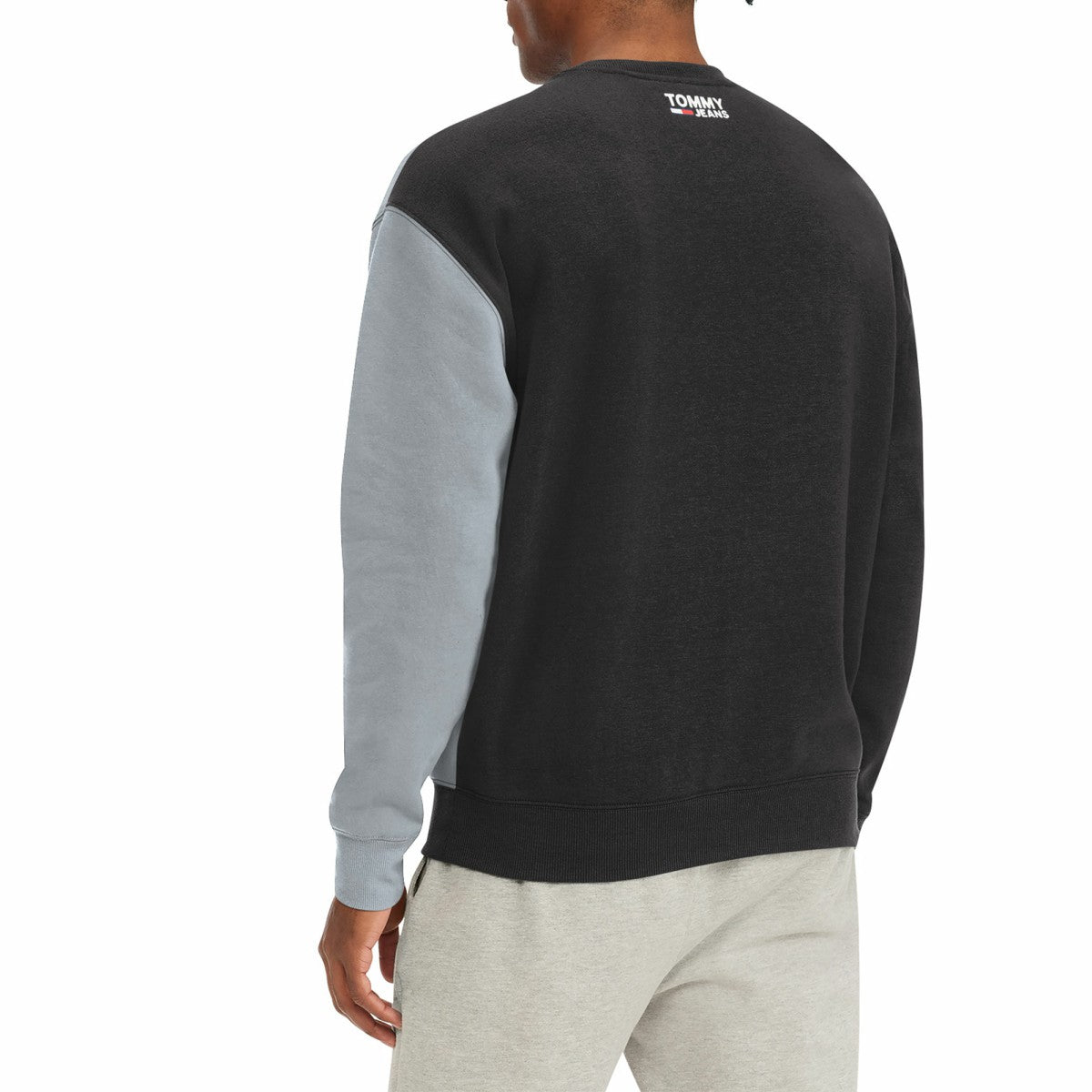 Black/Gray San Antonio Spurs Tommy Jeans Keith Split Pullover Sweatshirt | NBA