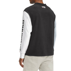 Black Brooklyn Nets Tommy Jeans Richie Color Block Long Sleeve T-Shirt | NBA