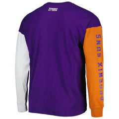 Purple Phoenix Suns Tommy Jeans Richie Color Block Long Sleeve T-Shirt | NBA