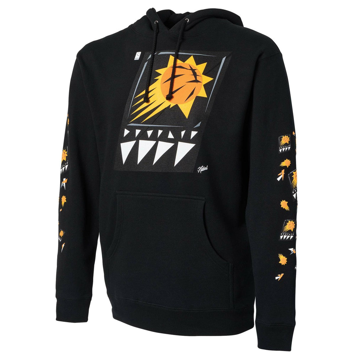 Black Phoenix Suns NBA x Naturel No Caller ID Pullover Hoodie | NBA