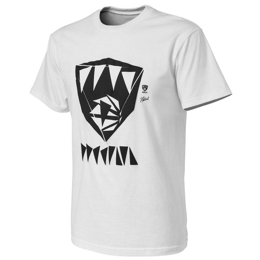 White Brooklyn Nets NBA x Naturel No Caller ID T-Shirt | NBA