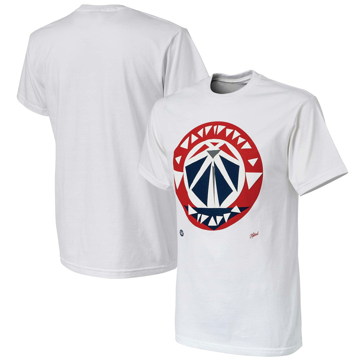 White Washington Wizards NBA x Naturel No Caller ID T-Shirt | NBA