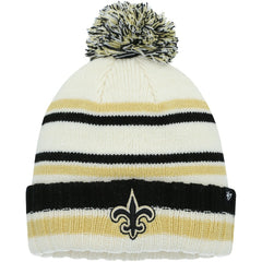 New Orleans Saints '47 Youth Driftway Cuffed Knit with Pom | NFL US