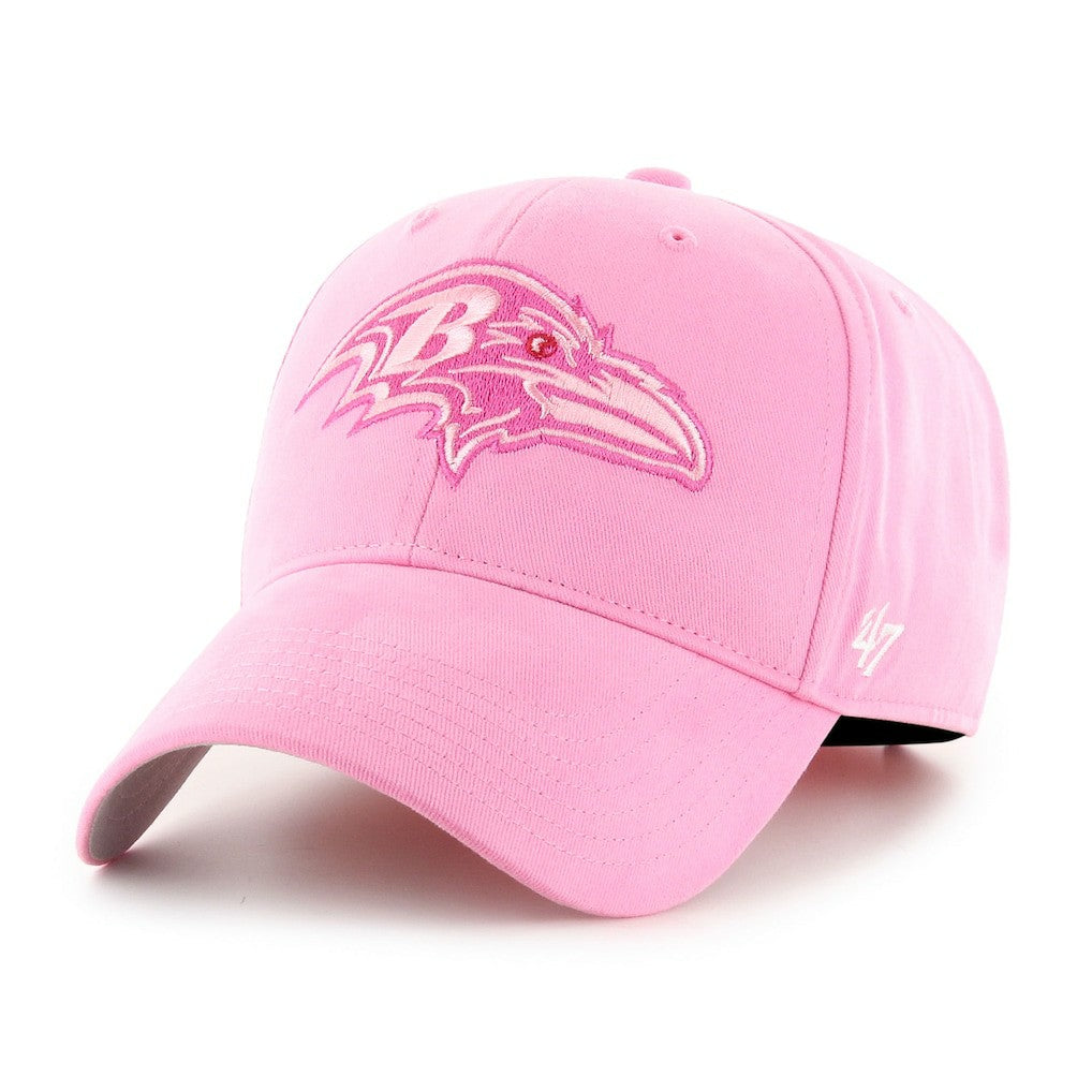 Baltimore Ravens '47 Girls Youth Rose MVP Adjustable Hat | NFL Near me