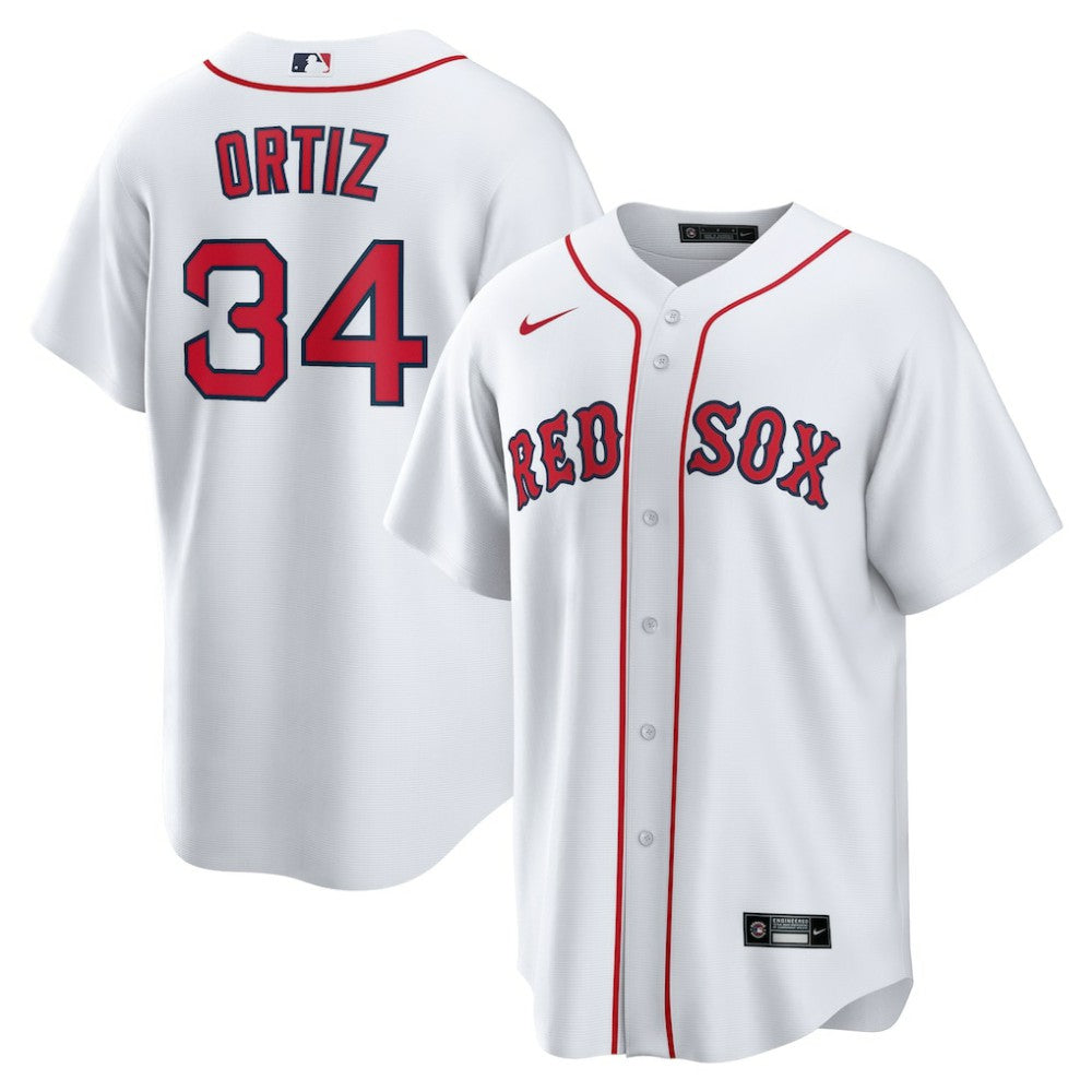 David Ortiz Boston Red Sox Nike Home Replica Player Jersey - MLB Jerseys