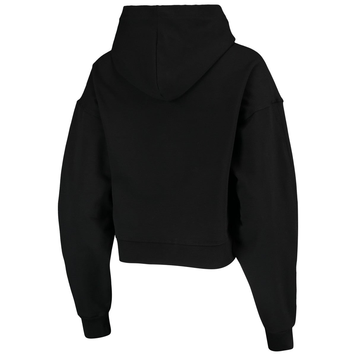 Black Phoenix Suns Lusso Women's Layla World Tour Cropped Pullover Hoodie | NBA