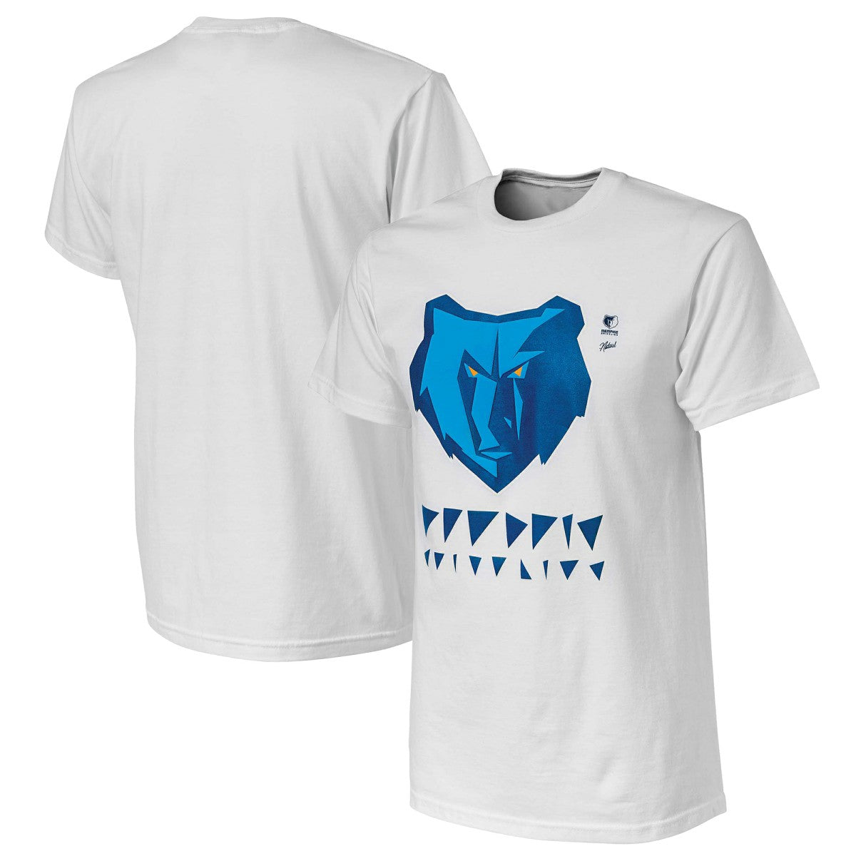 White Memphis Grizzlies NBA x Naturel No Caller ID T-Shirt | NBA