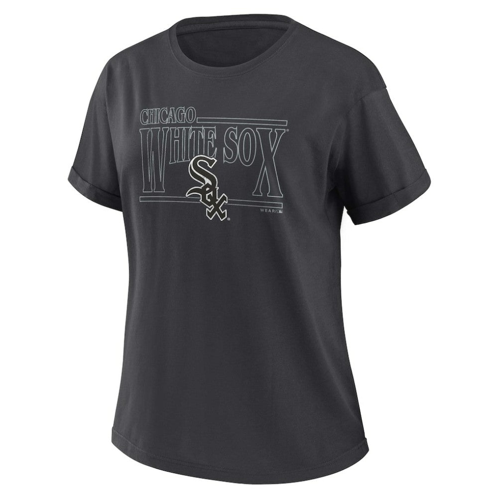 Chicago White Sox WEAR by Erin Andrews Women's Oversized Boyfriend T-Shirt - MLB T-shirts