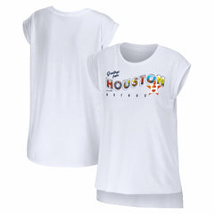 Houston Astros WEAR by Erin Andrews Women's Greetings From T-Shirt - MLB T-shirts
