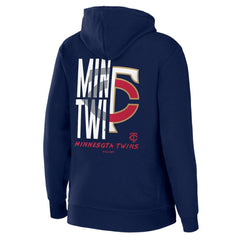Minnesota Twins WEAR by Erin Andrews Women's Sponge Fleece Full-Zip Hoodie - MLB Hoodies