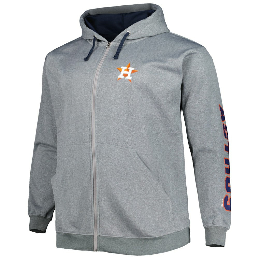 Houston Astros Profile Big & Tall Pullover Hoodie - MLB Hoodies